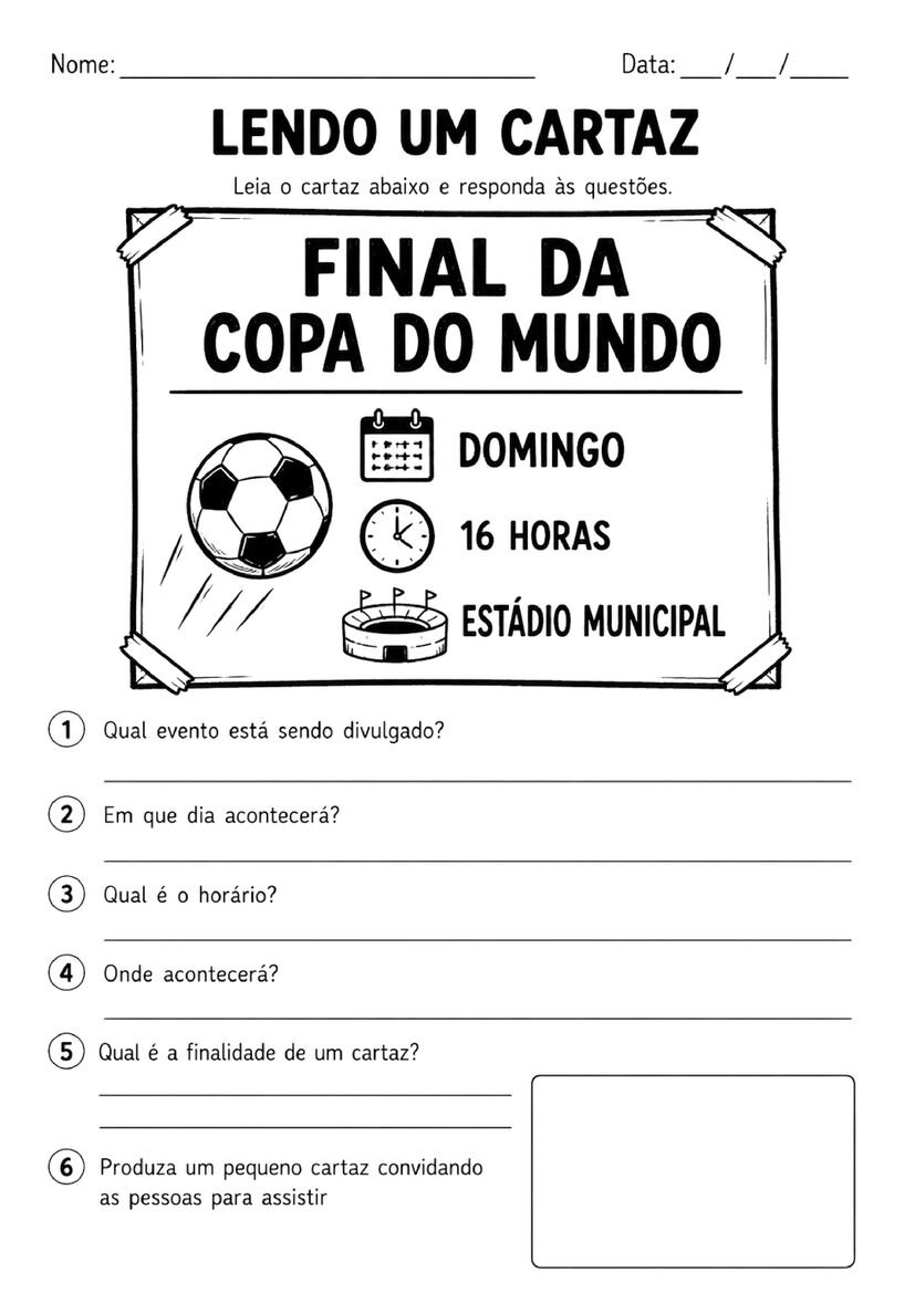 11 Atividades copa do mundo 4º ano para baixar página 4